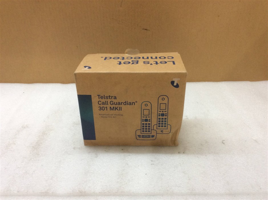 Telstra Call Guardian 301 MKII Cordless Phone New