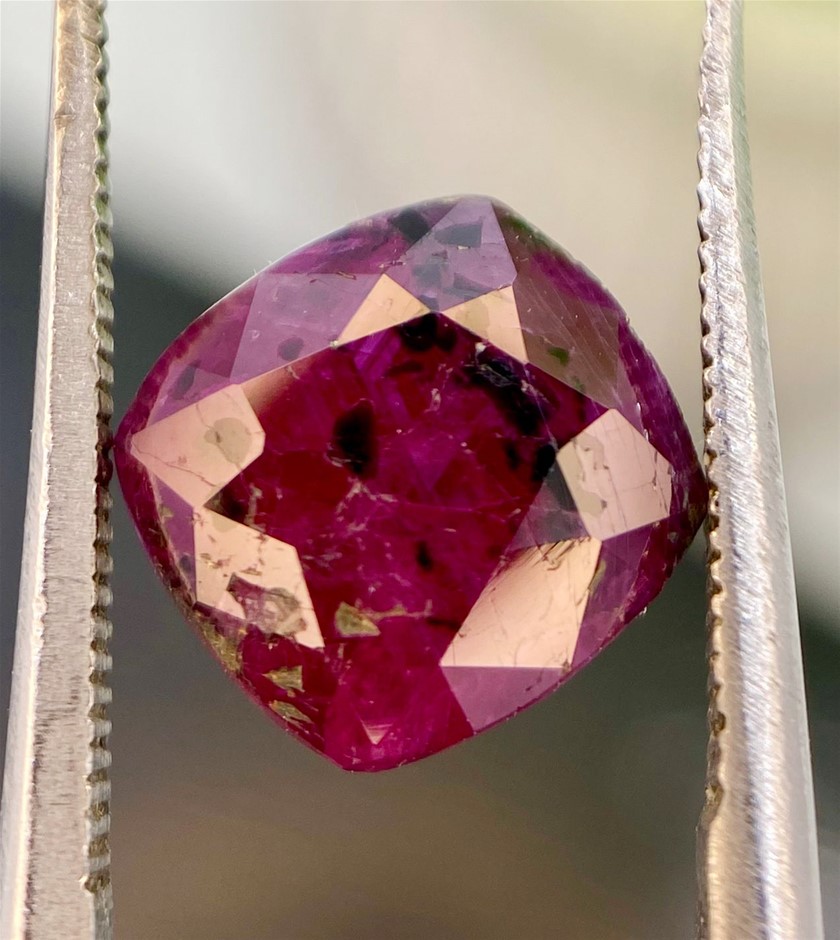 3.45 CT Natural Kashmir Ruby