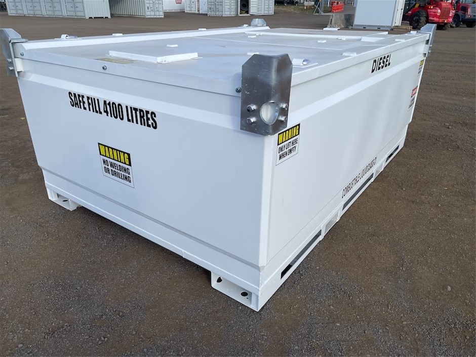 4500 Litre Bunded Fuel Storage Cube / Tank(Unused)