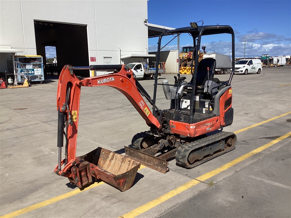 <p>Kubota KX018-4 Mini Excavator</p>
