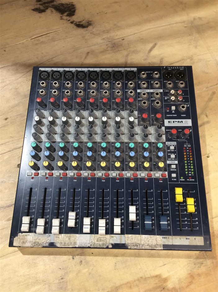 Sound craft EPM8 Audio Mixing Console