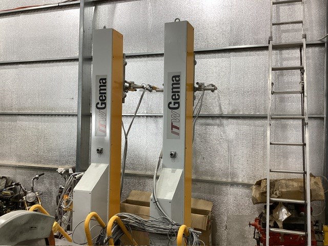 ITW Gema Powder Coat System & Spray Booths 