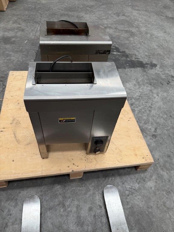 Vertical Burger Bun Toasters - Qty 2