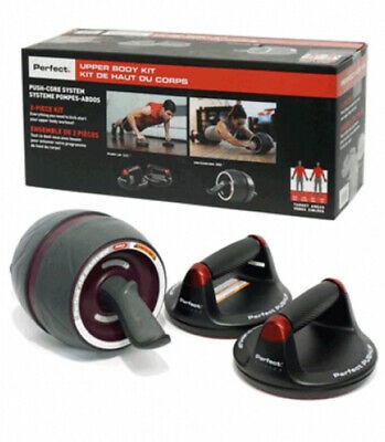 PERFECT Upper Body Kit, Push-Up & AB-Carver. N.B. MInor use, not in origina