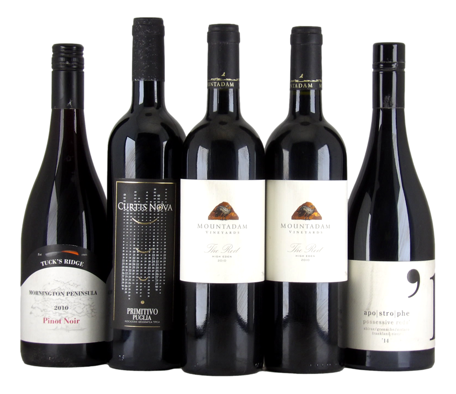 Red Wine Pack (5x 750mL)