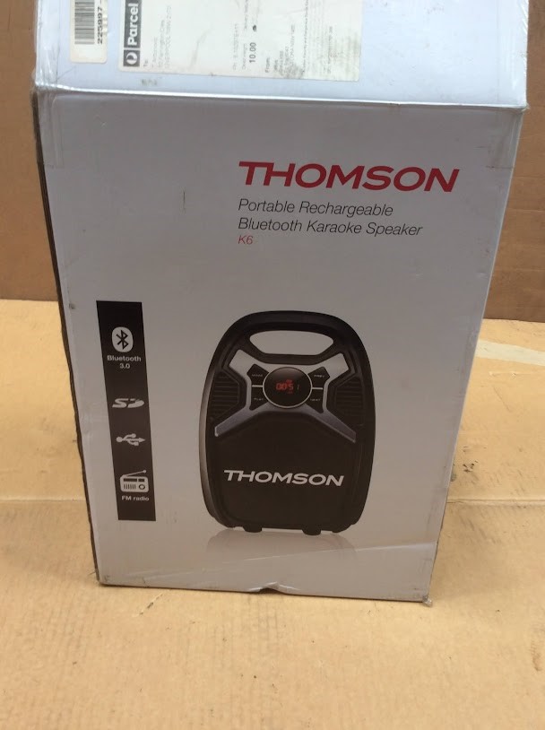 Thomson K6 Portable Rechargeable Bluetooth Karaoke Speaker