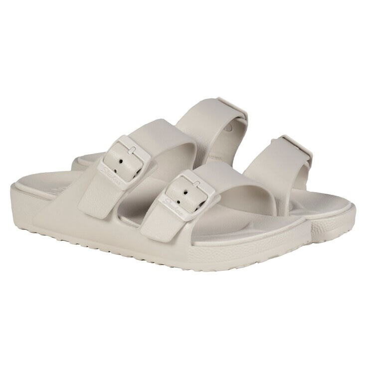 SKECHERS Women's Foamies Eva Sandals, Size US7, Cream, 179301CS. NB: has be