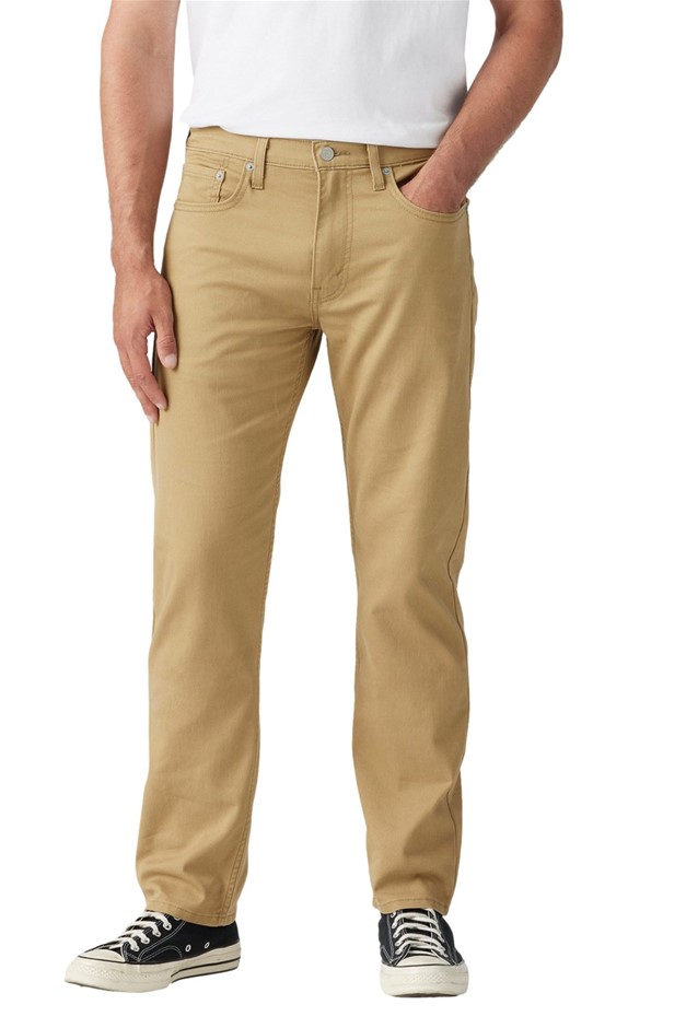 LEVI'S Men's 502 Taper Pant, Size 32x32, 56% Cotton, Cafe (1632), 29507. NB