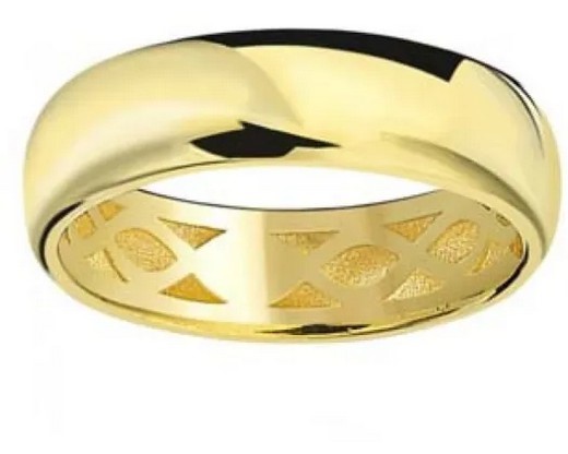 9K Yellow Gold PLAIN BAND