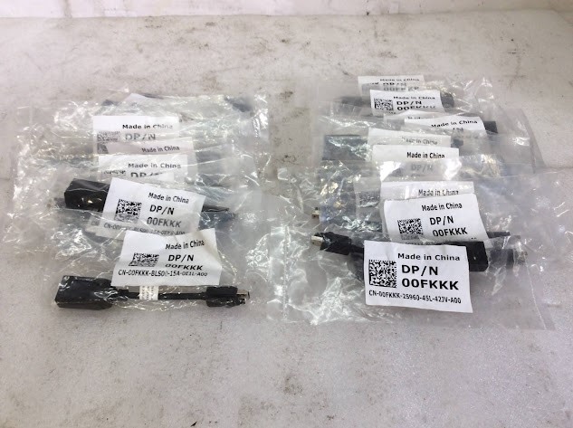 Dell 00FKKK Mixed Model Adapters New (Lot of 25)