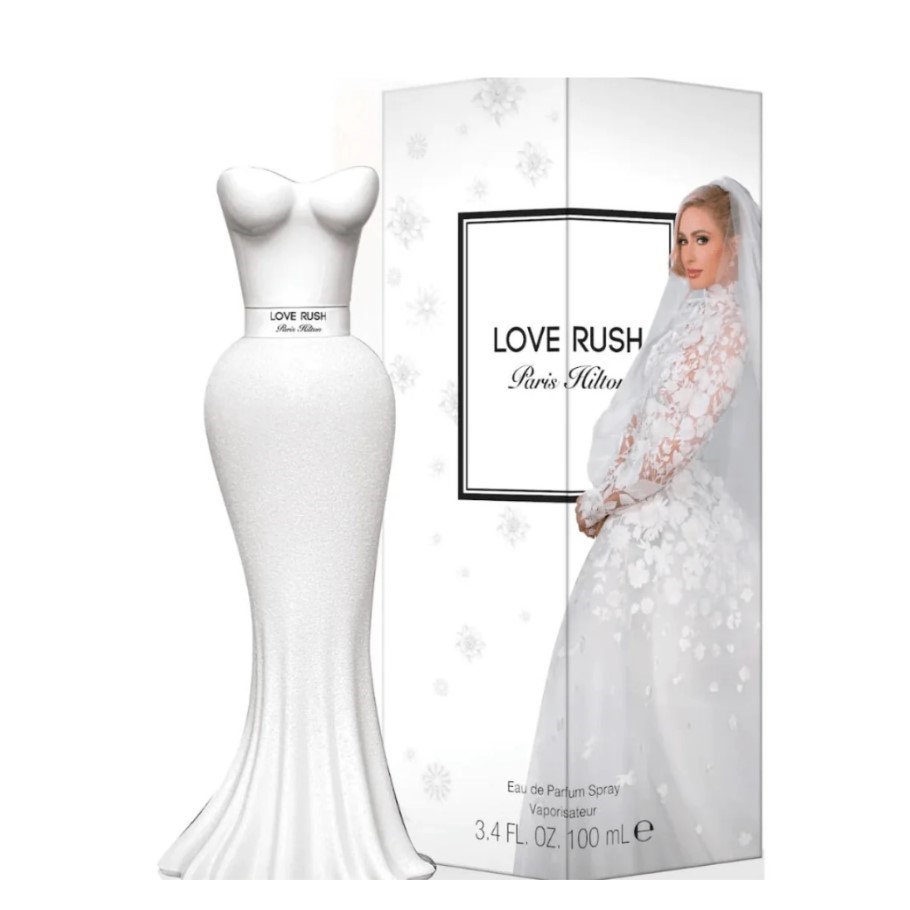 PARIS HILTON Love Rush Eau De Parfum, 100mL. Buyers Note - Discount Freigh