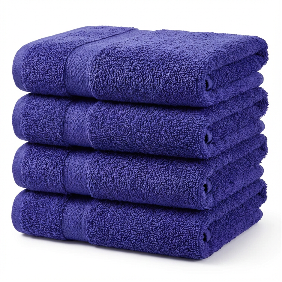 Terry Bath Towel – Purple