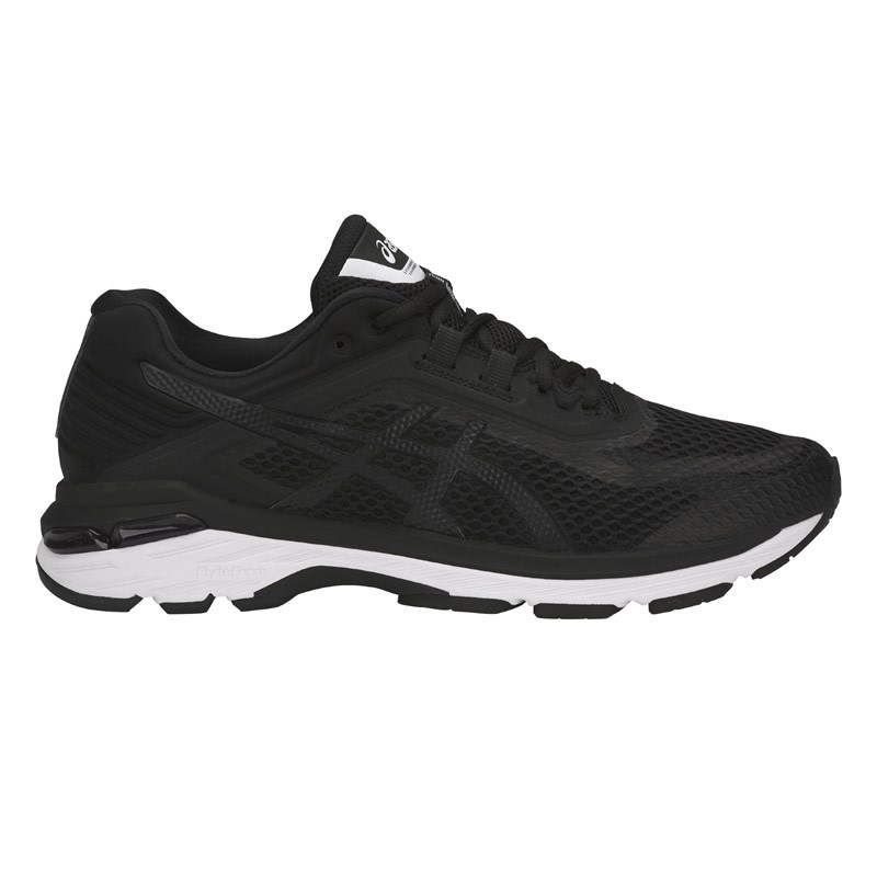 ASICS Men's GT-2000 6 Shoes, Size US8 / EU41.5, Black/White/Carbon (9001),
