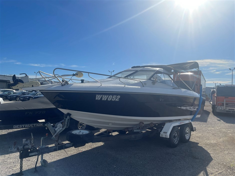 Cabin Cruiser Power Boat