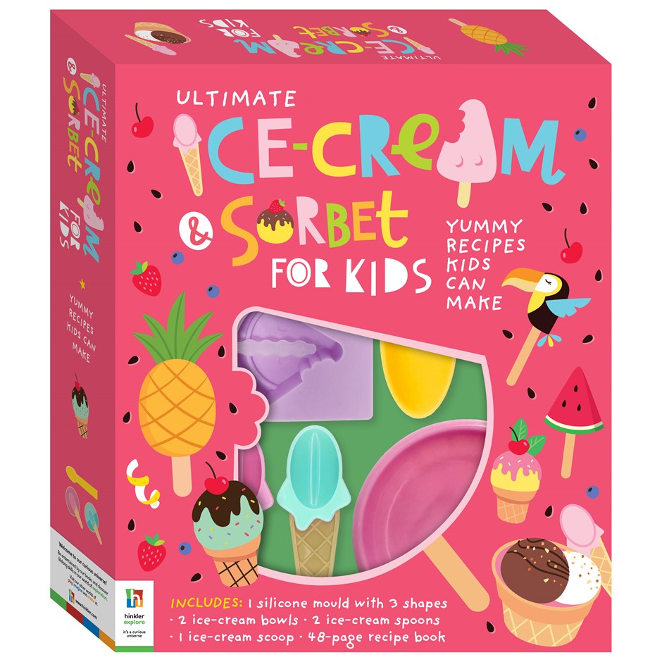 HINKLER Ultimate Ice Cream and Sorbet Kit for kids.