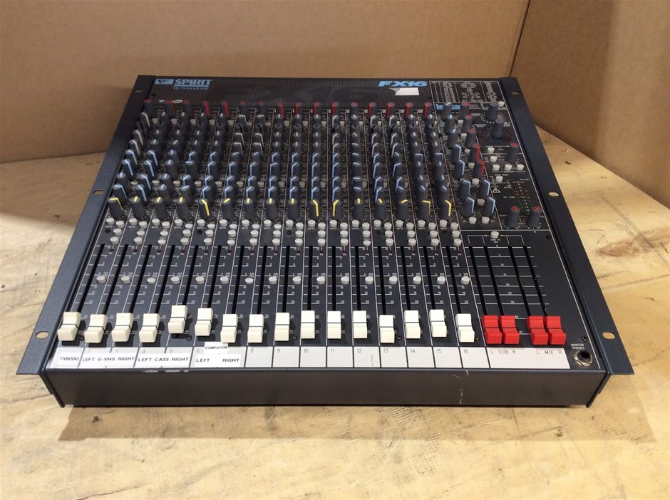 Sound craft Spirit FX16 Professional Audio Mixing Console