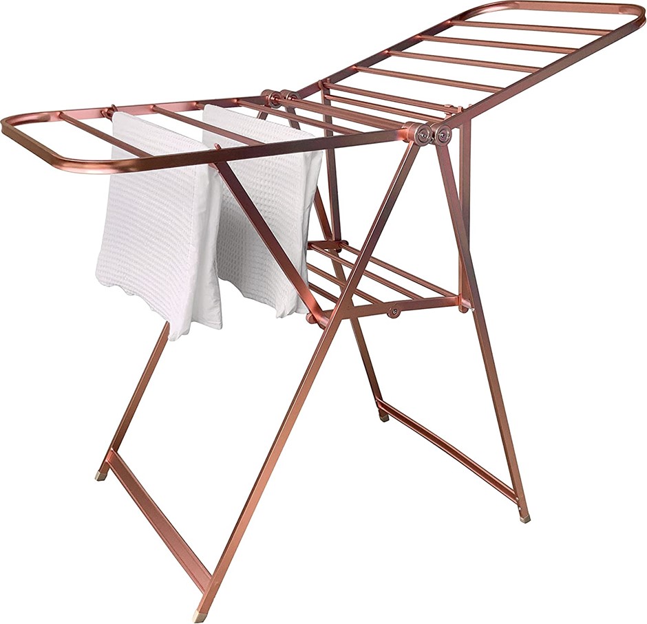 L.T. WILLIAMS A Frame Airer Premium Aluminum Airer Rail, Colour: Rose Pink,