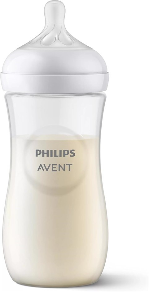 PHILIPS Avent Natural Response Baby Bottles, 330ml, 2-Pack.