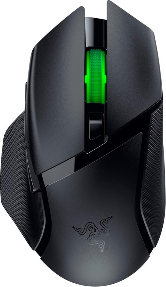 RAZER Basilisk V3 X HyperSpeed Ergonomic Wireless Gaming Mouse.