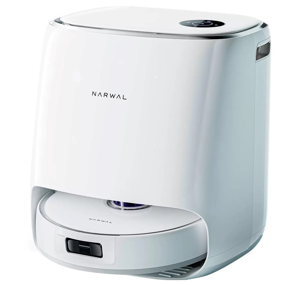 NARWAL Freo X Ultra Self Cleaning Vacuuming And Moping Robot, White. NB: Ha