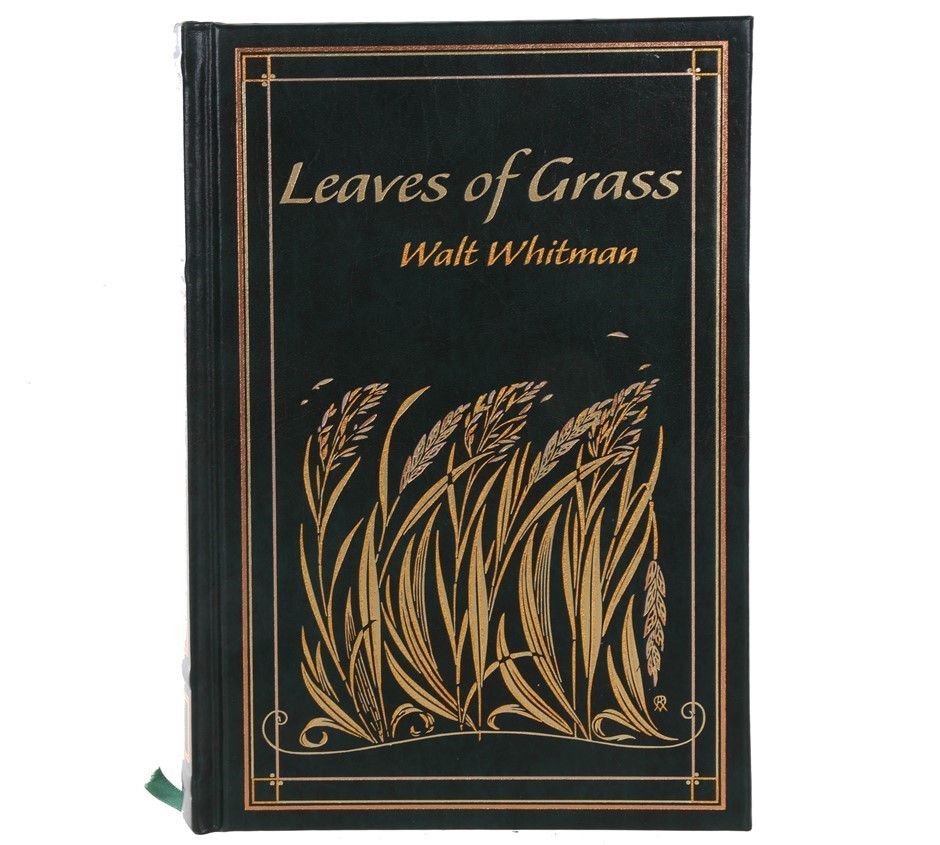 3 x Leaves of Grass by WALT WHITMAN, Hardcover Novel Book.