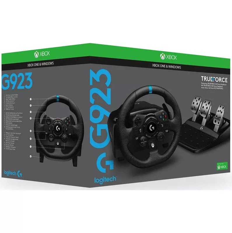 Logitech G923 Trueforce Racing Wheel and Pedals for Xbox One & PC (XBOX/PC)