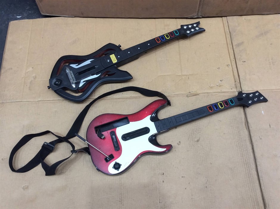 Activision Guitar Hero Mix Model Wireless Guitar Controller (Lot of 2)