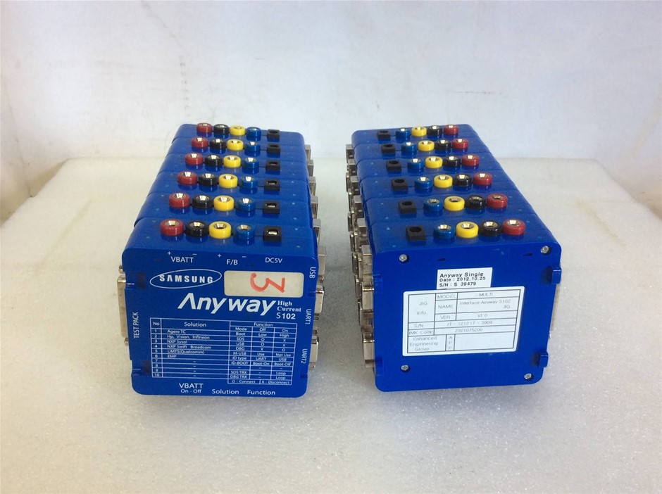 Samsung Anyway S102 High Current Interface Test JIG