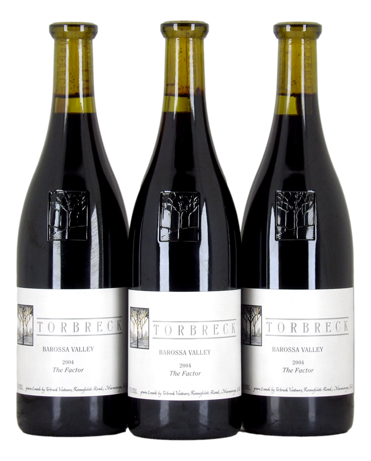 Torbreck The Factor 2004 (3x 750mL), Aus.