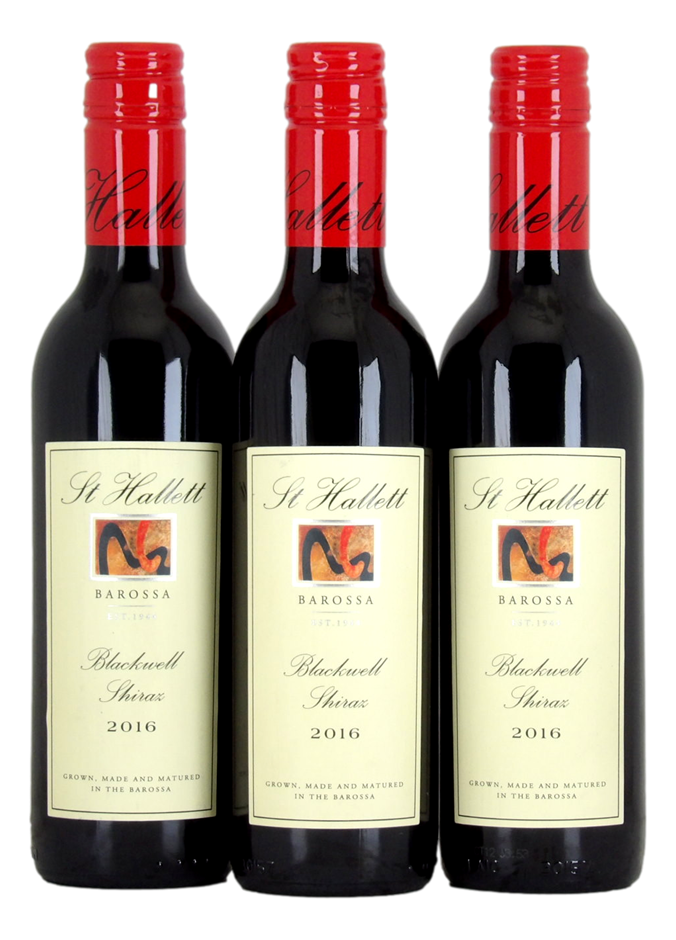 St Hallett Blackwell Shiraz 2016 (3x 375mL), Barossa.