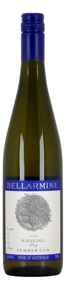Bellarmine Dry Riesling 2014 (6x 750mL), WA.