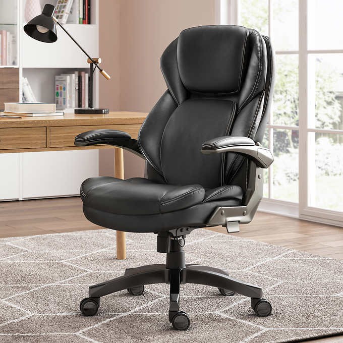 TRUE INNOVATIONS True Wellness Manager Chair, 116-125.7 x 77.4 x 73.6cm, Bl