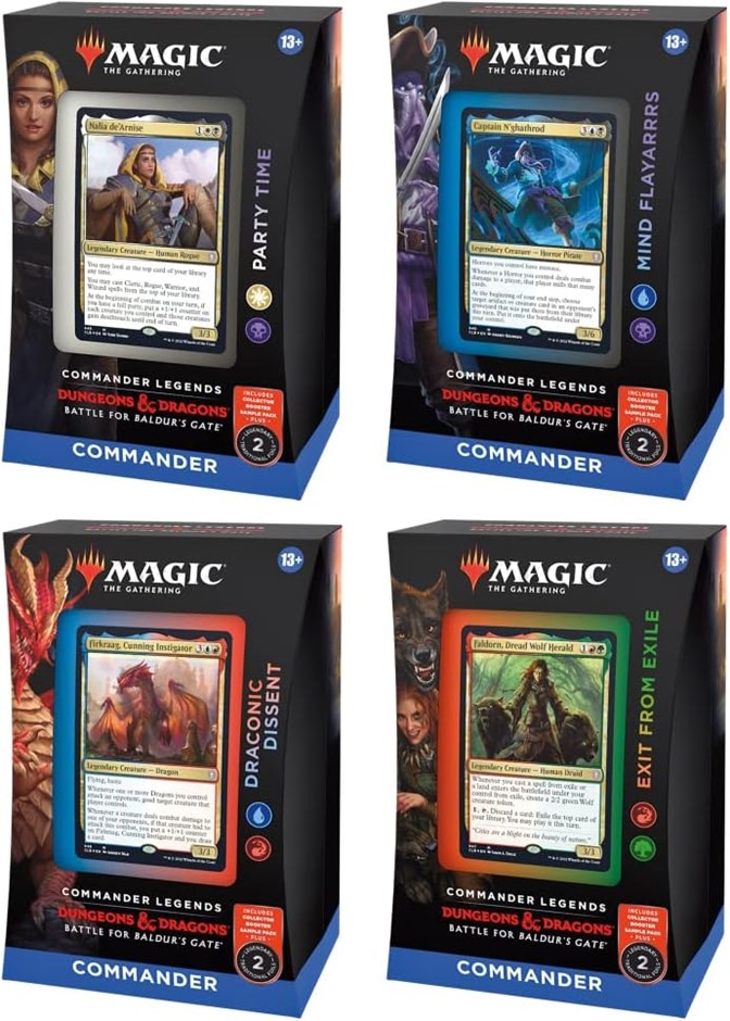MAGIC The Gathering Commander Legends: Battle for Baldur’s Gate 4 Deck Bund