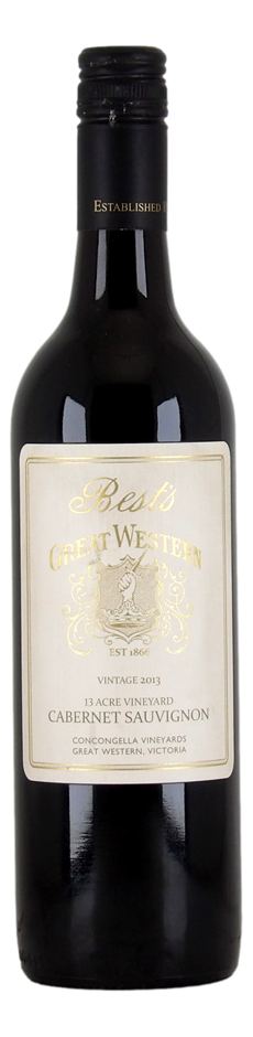 Best Great Western 13 Acre Vineyard Cab Sav 2013 (1x 750mL).