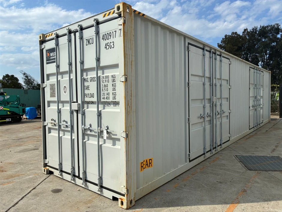Major Event – Unreserved & Unused 40FT Container & Plant