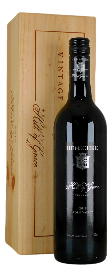 Henschke Hill of Grace Shiraz 2018 (1x 750mL) Eden Valley, SA.