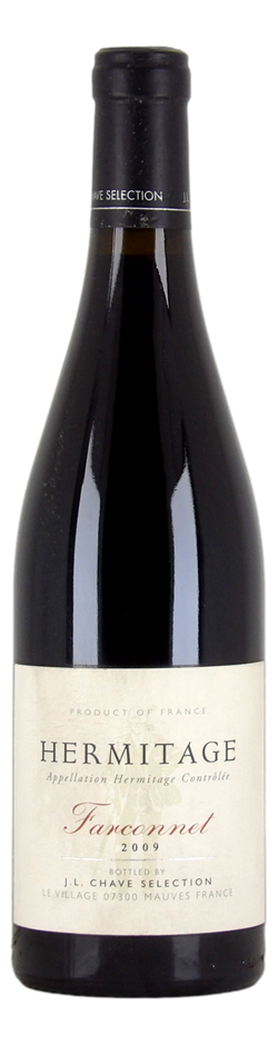 J.L. Chave Sélection Hermitage Farconnet Syrah 2009 (1x 750mL).