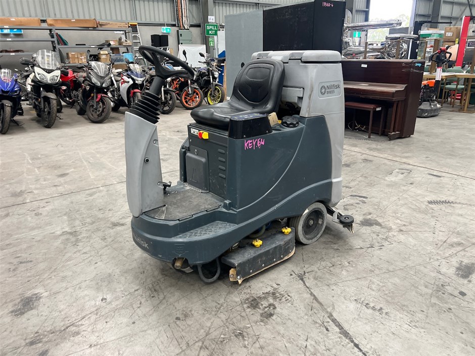 Unreserved Nilfisk Floor Scrubber & Hako Sweeper   