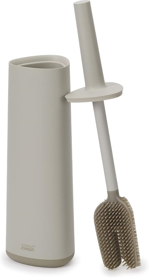 Joseph Joseph Flex 360, Advanced Smart Toilet Brush and Storage Holder Set