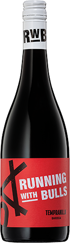 Running with Bulls Tempranillo (6 x 750mL), Barossa, SA.