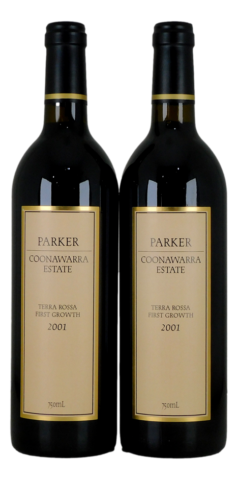 Parker Coonawarra First Growth Terra Rossa  2001 (2x 750mL), SA. 