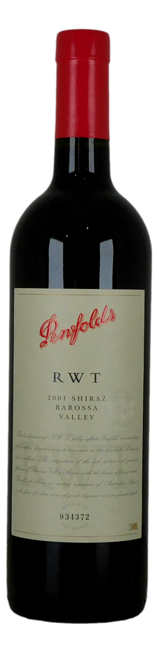 Penfolds RWT Shiraz 2001 (1x 750mL), Barossa.