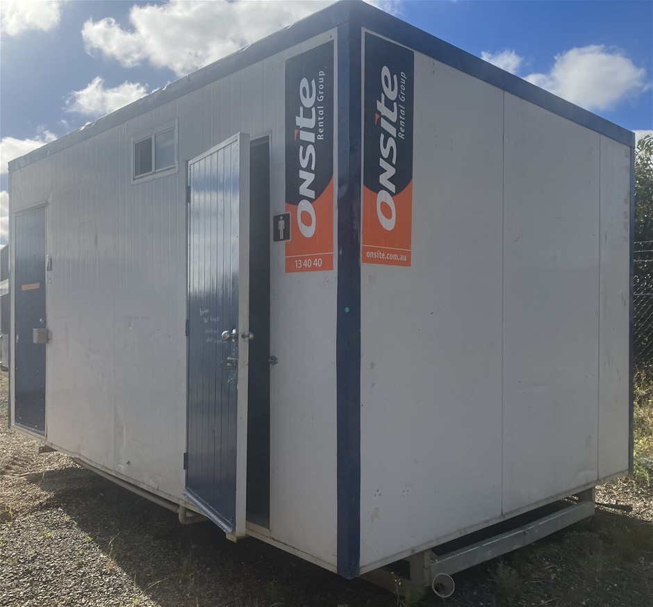 Portable Toilet Block - 4.8m x 3.0m - M-F