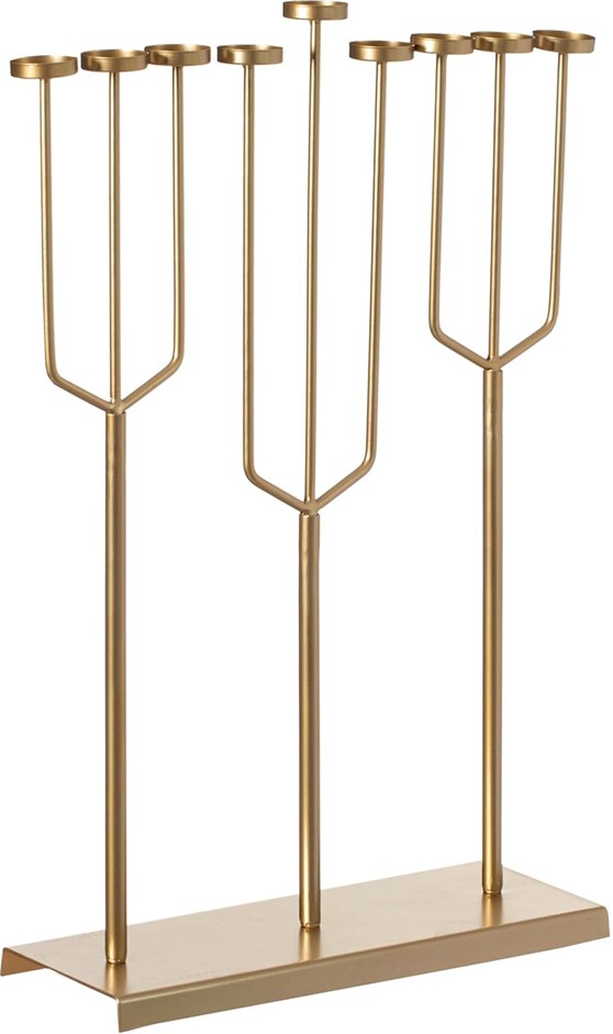 VINTIQUE WISE Modern Design Hanukkah Menorah Exceptional Presentational Pie