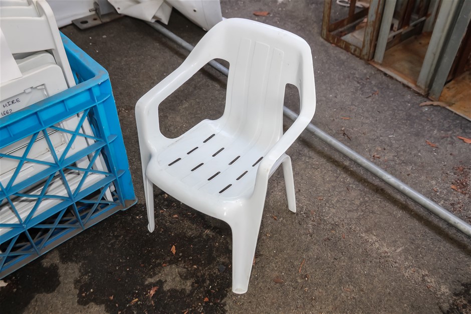 Kids Outdoor Moulded Arm Chairs