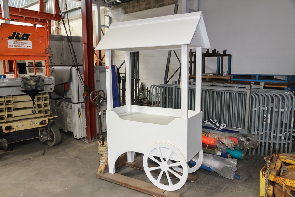 Timber Wedding/Merchandise Sale Stand