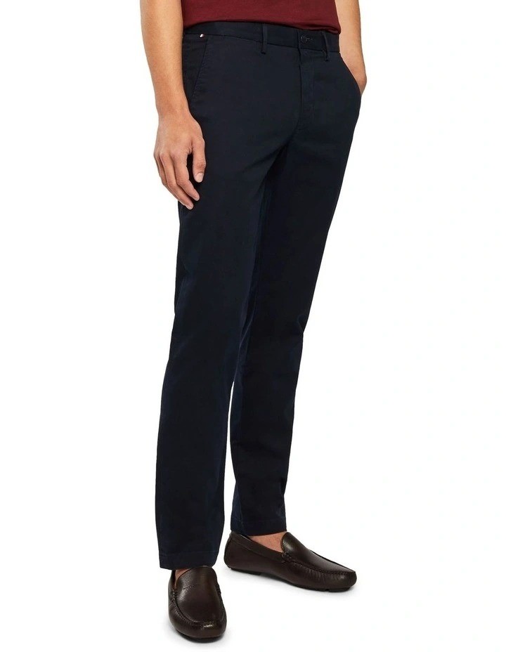 TOMMY HILFIGER Men's Flex Straight Chino Pant, Size 34, Cotton, Desert Sky,