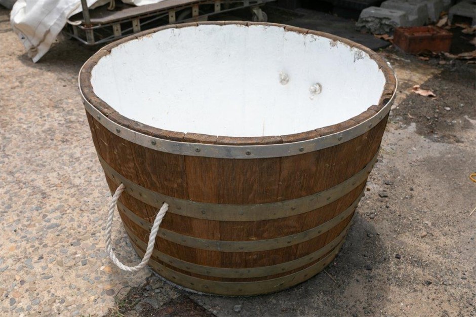 Half Wine Barrell