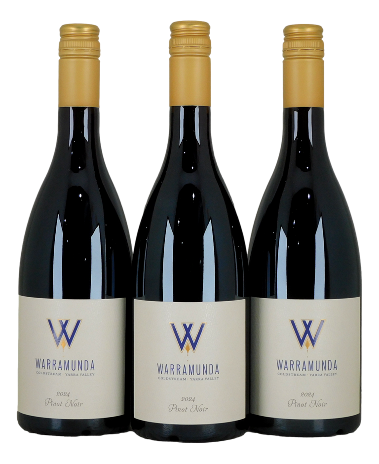 Warramunda Coldstream Pinot Noir 2024 (3x 750mL), Yarra Valley