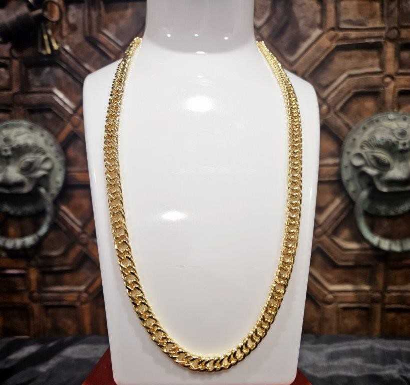 18KGold Filled /Italy Stamped Yellow Chain -50cm